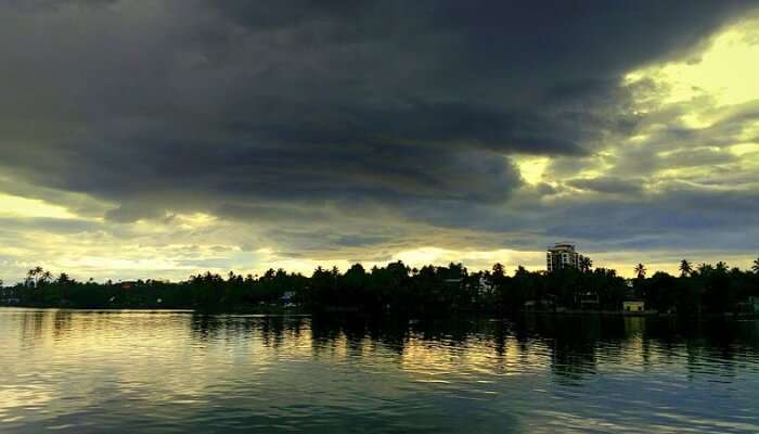 Ashtamudi Lake View