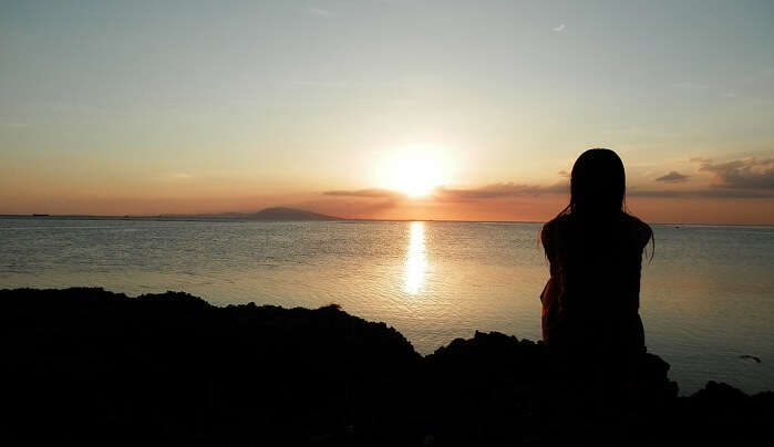 Sunset Burot Maritime Landscape Islands Sea