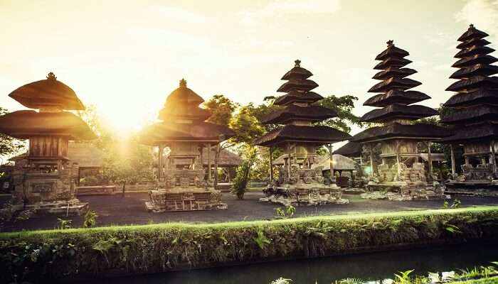 Pura Taman Ayun temple In Bali