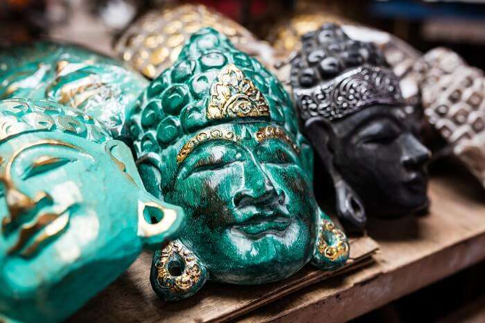 buddha face painting masks