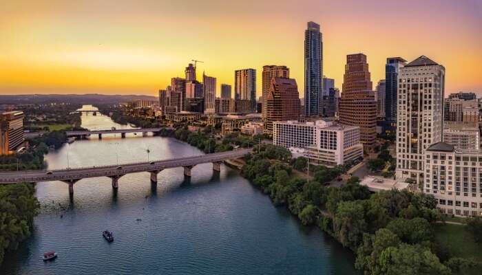 tourist town near austin