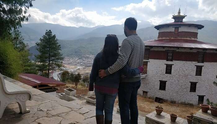 getting the view of the city