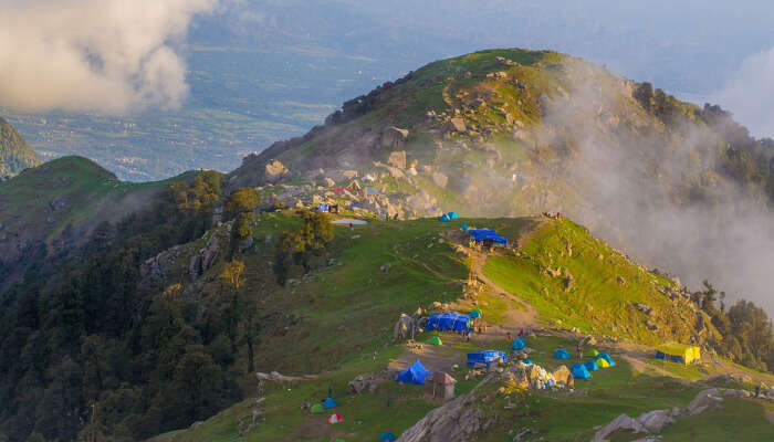 An amazing view of Mcleodganj, one of the best places to visit in India in April