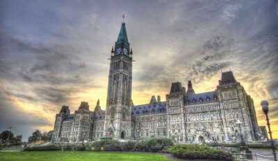 Government Parliament Ottawa Ontario Canada