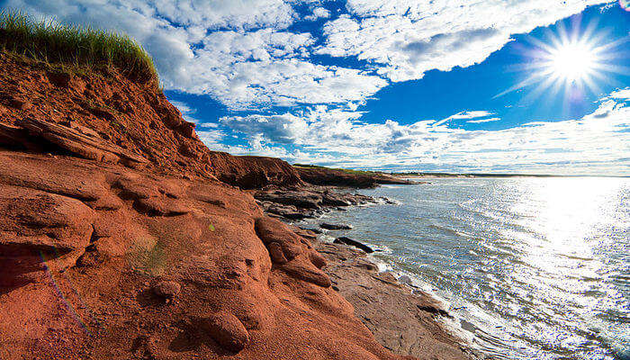 A scenic view of Prince Edward Island which is among the best places to visit in Canada
