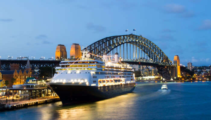 cruise from sydney january