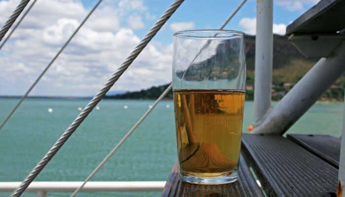 Drinks on cruise