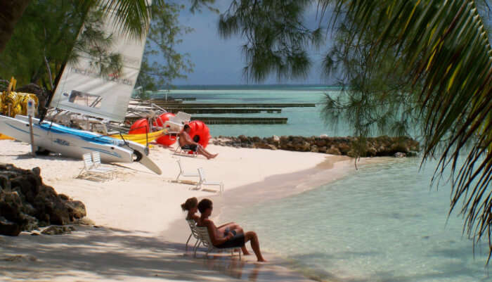 The Rum Point Beach