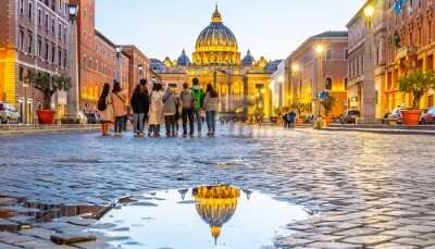 rome to replace cobblestone streets with asphalt cover