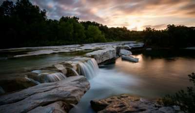 waterfalls in texas