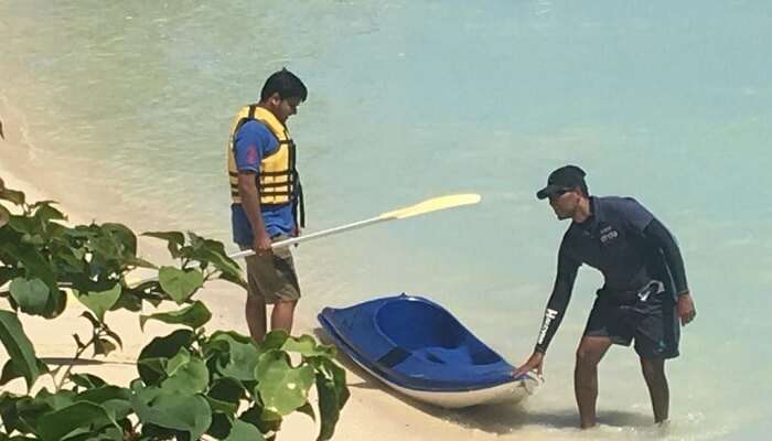 Kayaking in Mauritius
