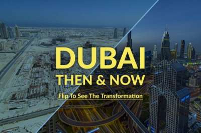Dubai then&now cover