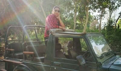 safari ride in the lap of nature