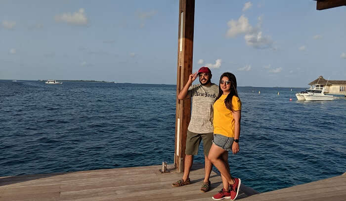 a lavish vacation to maldives