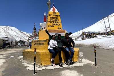 cover - Sriharsha ladakh trip with family
