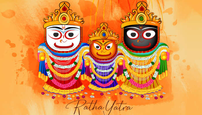 Ratha Yatra of Lord Jagannath Balabhadra and Subhadra on Chariot Stock  Vector by PremiumStock 199675928