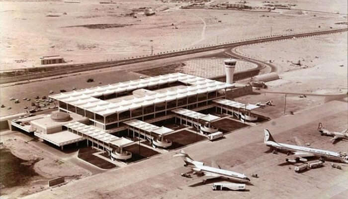 dubai international airport in 1960