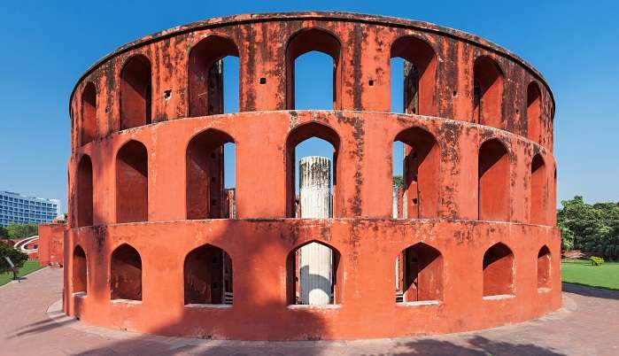 Revolution circle in Jantar Mantar