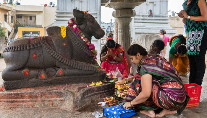 Bull temple