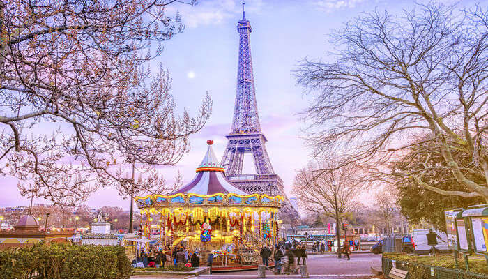 Beautiful Paris In December