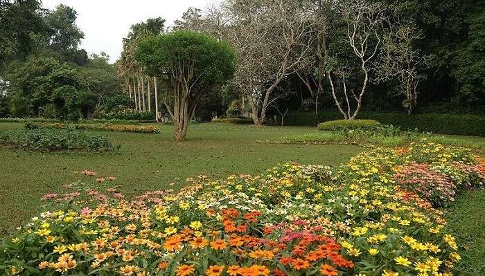 The enchanting greenery of Bund Garden is a perfect hideout in Pune for couples