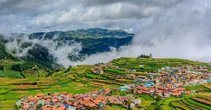 beautiful view of ooty
