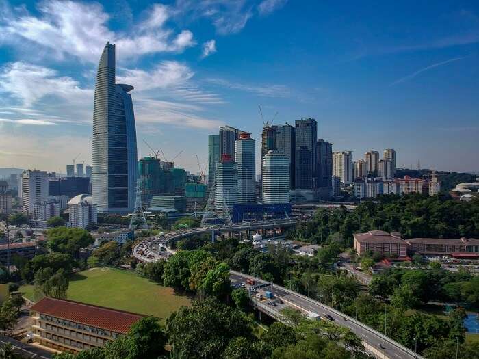 View of Petaling Jaya