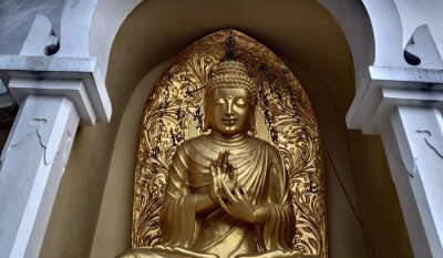 buddha monastrey at peace pagoda