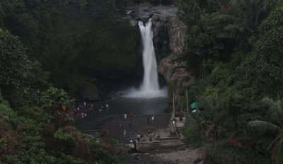 view of the waterfall