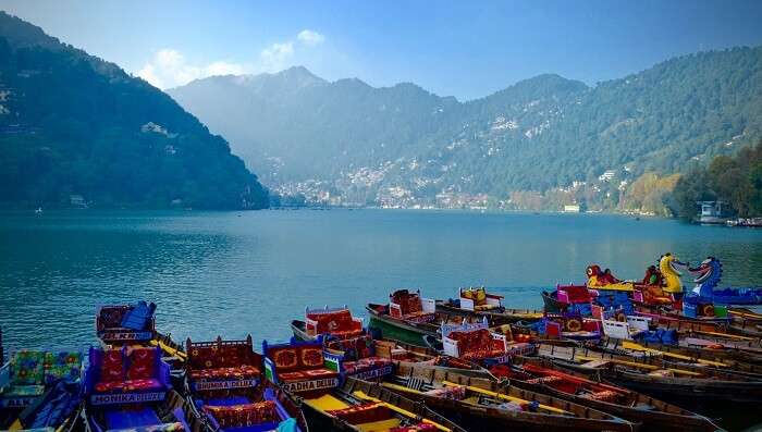 boating in Naini lake