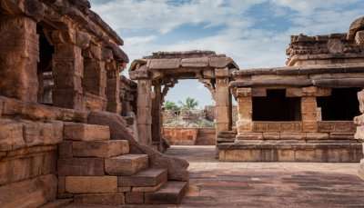 A magnificent view of Aihole in Karnataka