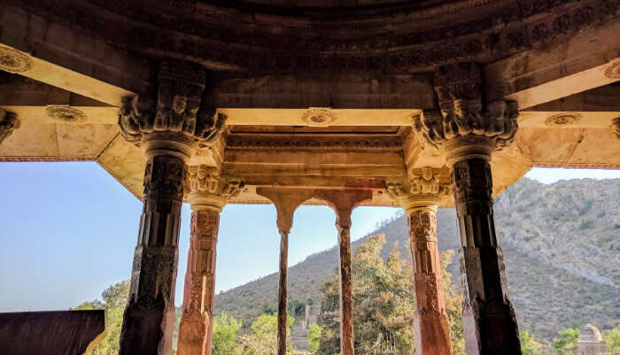 Inside view of bhangarh fort