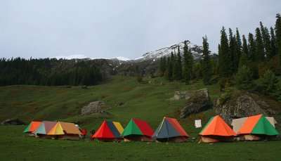 Camping Under The Open Sky is the awesome adventure sports in Coorg.