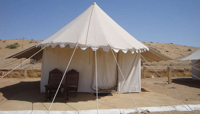 Camp site in Rajasthan