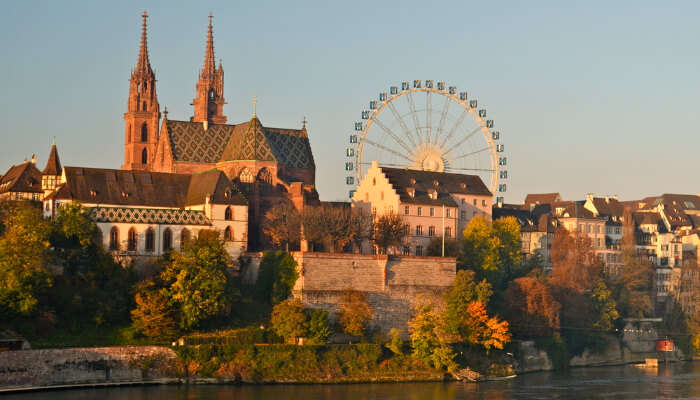 Cathedral in Basel, Switzerland