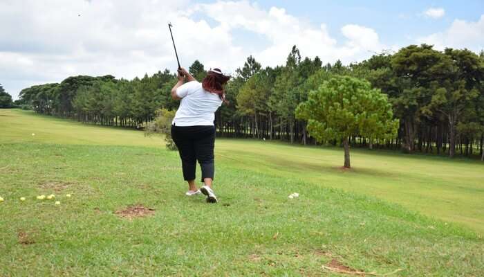 enjoy the golf at this club that is the top things to do in Chikmagalur.