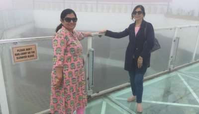 visited the SKYWALK in Sikkim