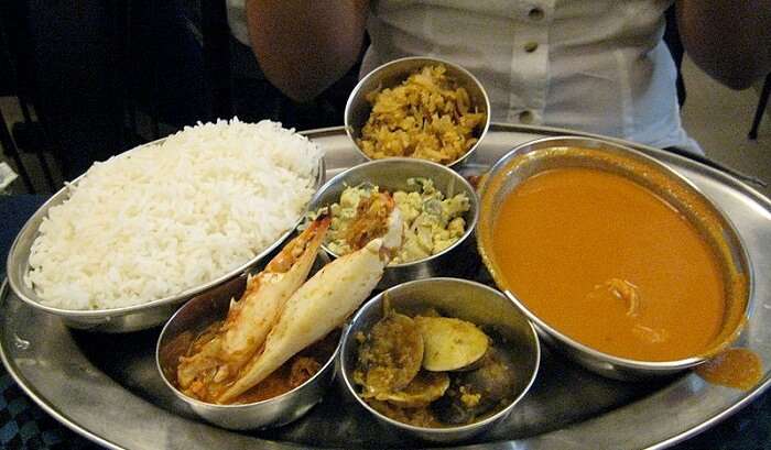 mouth-watering Goan cuisine 