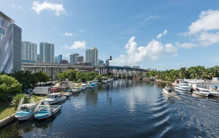 River in Miami, Florida