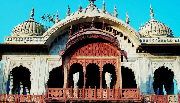 View Of MoosiMaharaniki chhatri