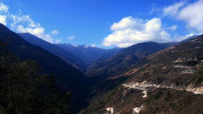 Hills View in Bomdila