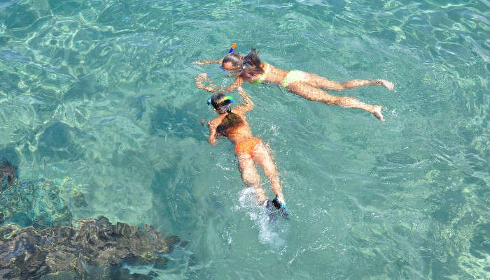 Snorkeling in White Water