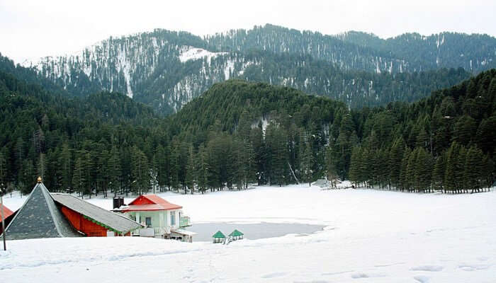 khajjiar in winters