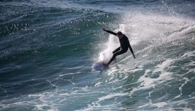 Surfing is the stunning adventure sports in pondicherry.
