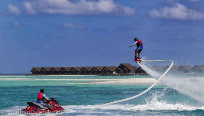 water sports view