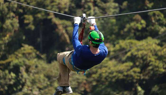 Ziplining Sport