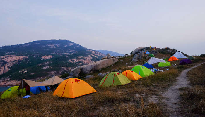 Awesome camping In Hong Kong