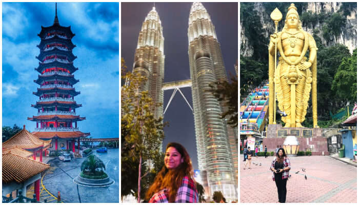 chin swee temple + petronas + batu caves