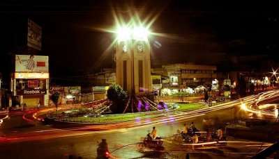 A splendid night view of Anantpur which is a town known for its traditions and glorious history