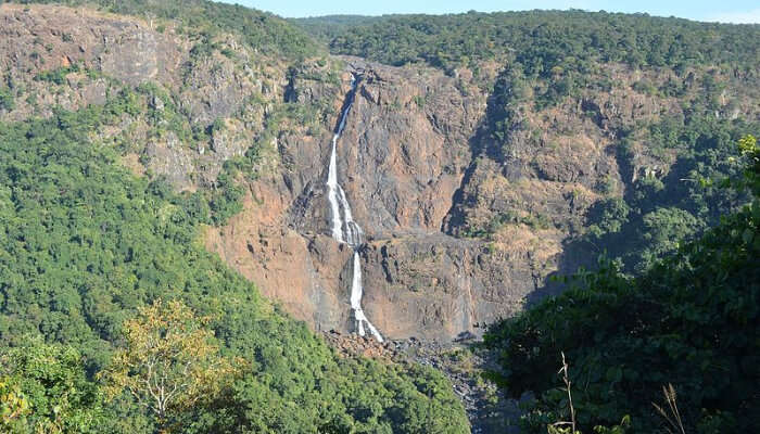 Barehipani Waterfall in Odisha